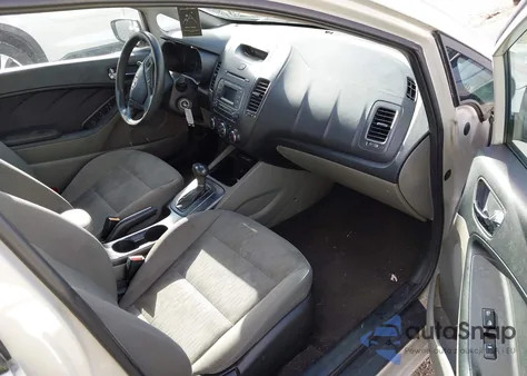 2015 Kia Forte Lx из США, поврежденный, VIN KNAFK4A65F5420845